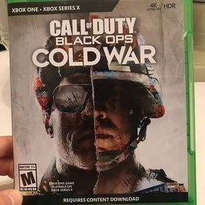 COD Black ops Cold War series x NWOT